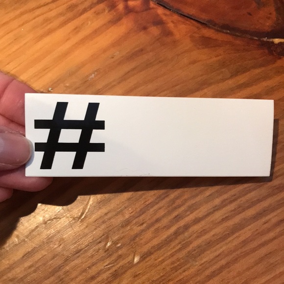 ### Blank HASHTAG Stickers ### Bundle/20 ### Laptop Car ### Support A Ca… - Picture 4 of 7